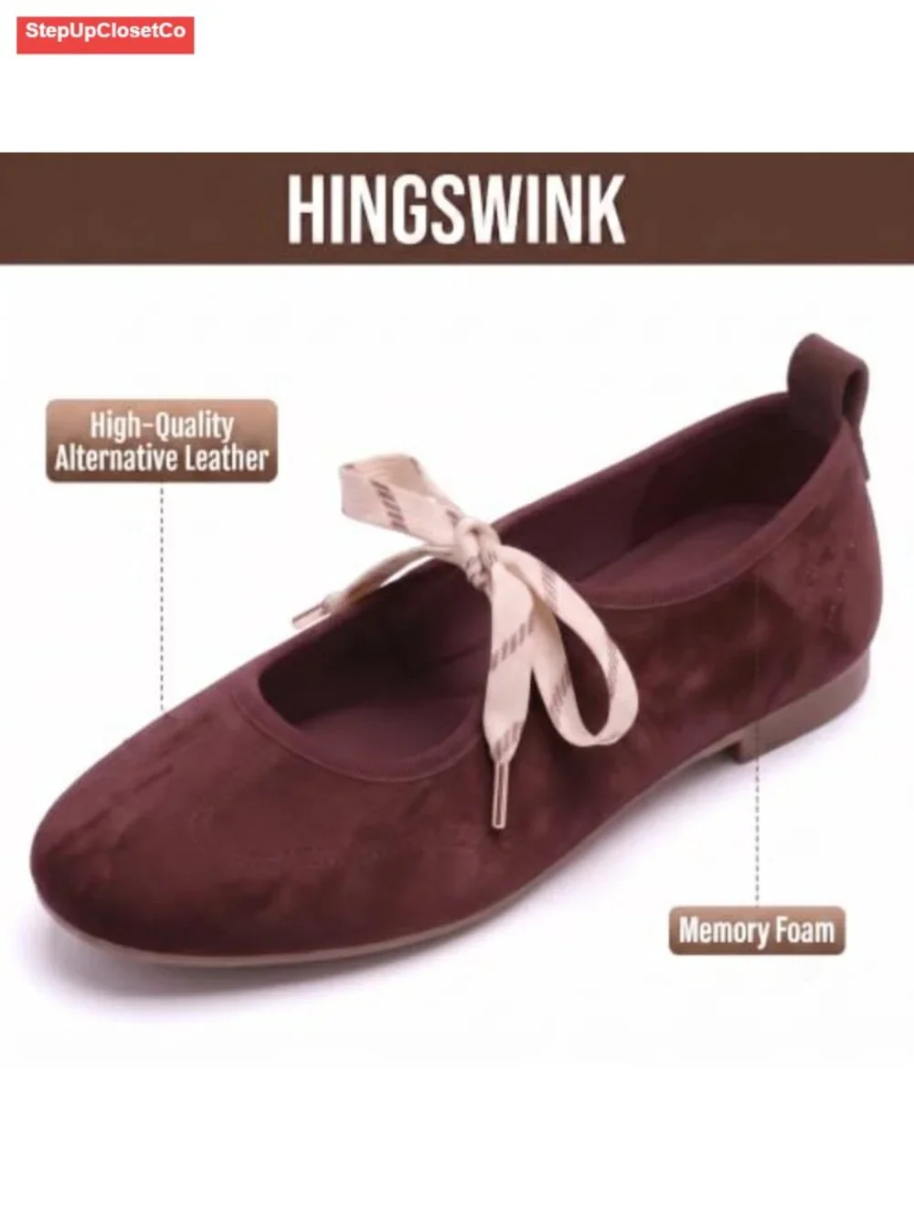 Women Velvet Bow Ballet Flats Mary Jane Shoes Foldable